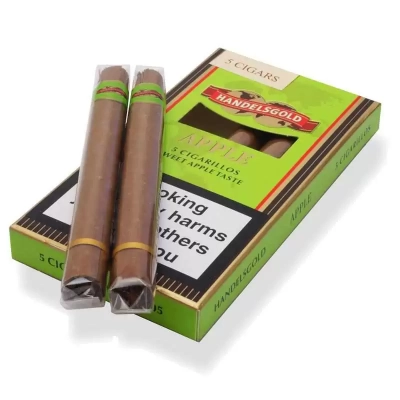 Купить Сигариллы HANDELSGOLD Cigarillos Apple 1уп/5шт Сигариллы HANDELSGOLD Cigarillos Apple 1уп/5шт