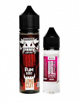 Ароматизатор TVAR! Long Cut "Ромовый Пайп" 27мл (на 60мл)